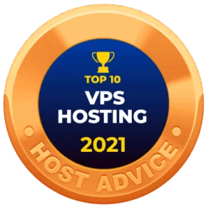 HostAdvice Top 10 VPS Hosting 2021