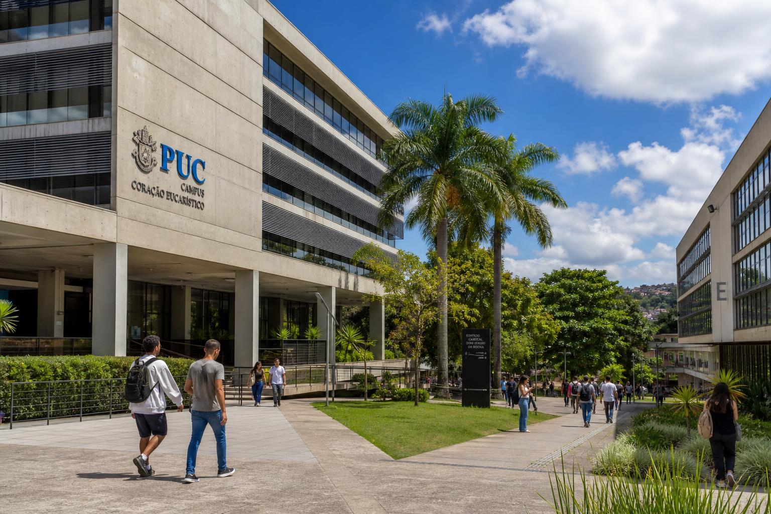 PUC Minas campus in Brazil
