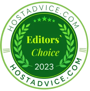 HostAdvice Editors' Choice 2023