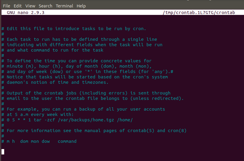 Cron linux Linux crontab